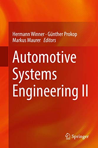 Automotive Systems Engineering II [Hardcover]