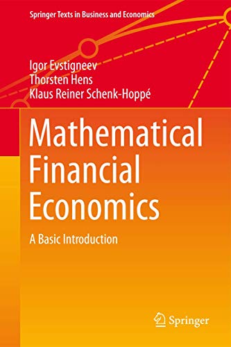 Mathematical Financial Economics A Basic Introduction [Hardcover]