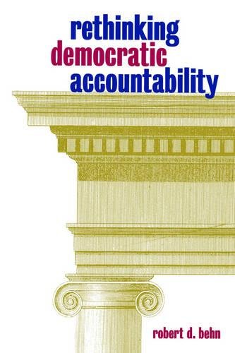 Rethinking Democratic Accountability [Paperback]
