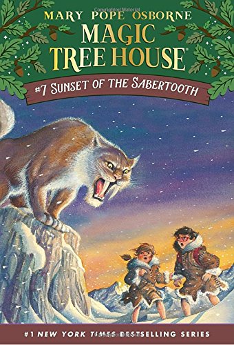 Magic Tree House 7 Sunset of the Sabertooth [Paperback]