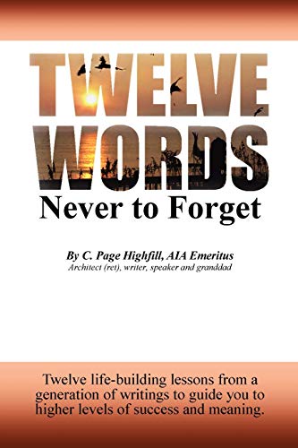 Twelve Words Never to Forget [Paperback]