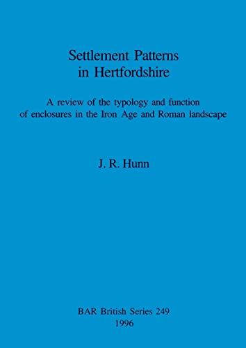 Settlement Patterns in Hertfordshire [Paperback]
