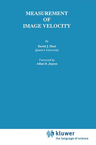 Measurement of Image Velocity [Hardcover]
