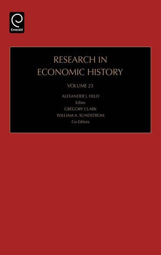 Research in Economic History [Hardcover]