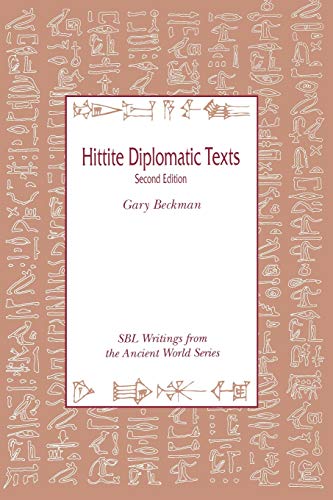 Hittite Diplomatic Texts, Second Edition [Paperback]