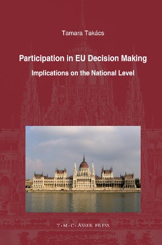 Participation in EU Decision Making Implications on the National Level [Hardcover]