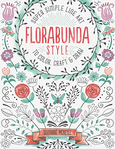 FloraBunda Style Super Simple Art Doodles to Color, Craft &amp Draw [Paperback]