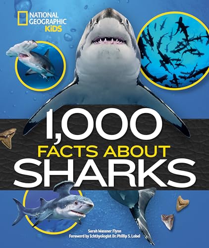 1,000 Facts About Sharks [Hardcover]