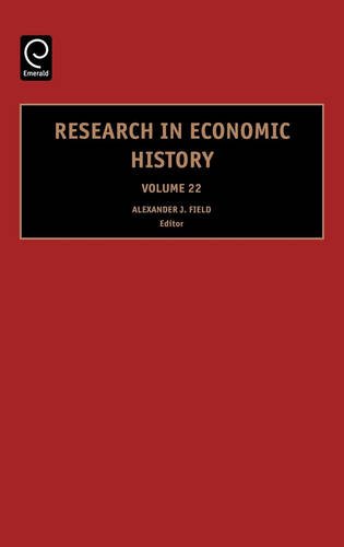 Research in Economic History [Hardcover]