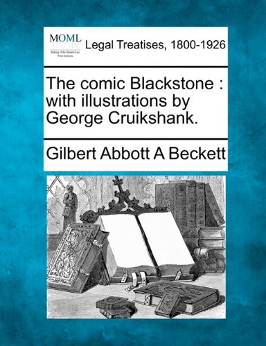 comic Blackstone  with illustrations by George Cruikshank [Paperback]