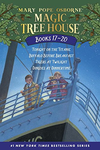 Magic Tree House Volumes 17-20 Boxed Set The Mystery of the Enchanted Dog [Multiple copy pack]