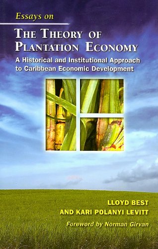Essays On The Theory Of Plantation Economy A Historical And Institutional Appro [Paperback]