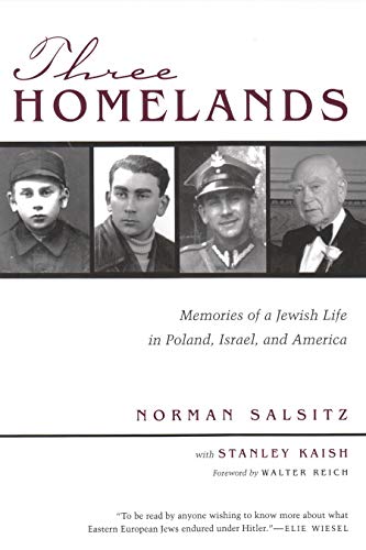 Three Homelands Memories Of A Jewish Life In Poland, Israel, And America (relig [Hardcover]