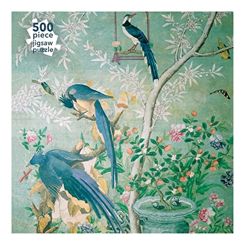 Adult Jigsaw Puzzle John James Audubon Magpie Jays (500 pieces) 500-Piece Jigs