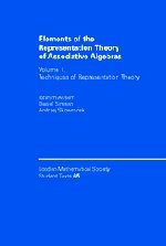 Elements of the Representation Theory of Associative Algebras Volume 1 Techniq [Hardcover]