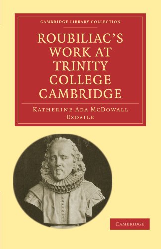 Roubiliac's Work at Trinity College Cambridge [Paperback]
