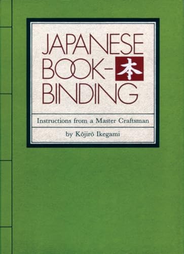 Japanese Bookbinding Instructions From A Master Craftsman [Hardcover]