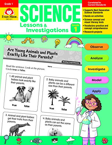 Science Lessons and Investigations, Grade 1 [Paperback]