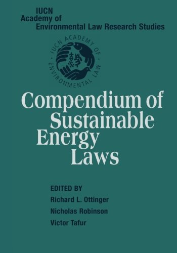 Compendium of Sustainable Energy Laws [Paperback]