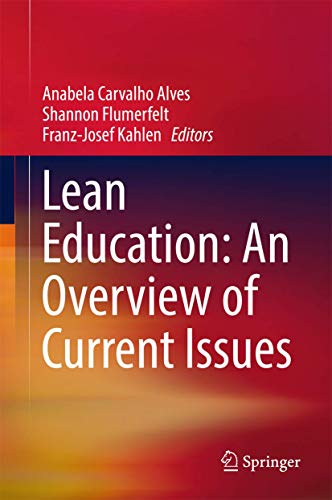 Lean Education An Overview of Current Issues [Hardcover]