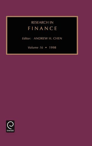 Research in Finance [Hardcover]