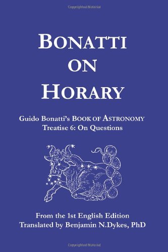 Bonatti On Horary [Paperback]