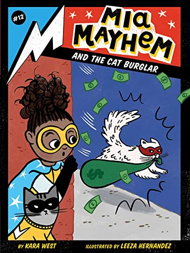 Mia Mayhem and the Cat Burglar [Paperback]