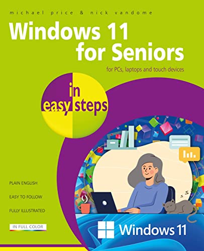 Windows 11 for Seniors in easy steps [Paperback]