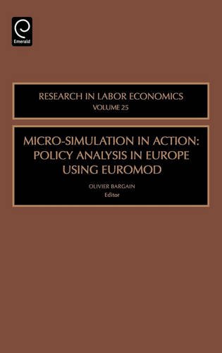 Micro-Simulation in Action  Policy Analysis in Europe Using EUROMOD [Hardcover]