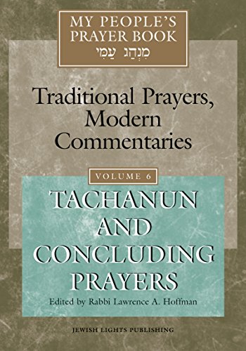 My People's Prayer Book Vol 6 Tachanun and Concluding Prayers [Paperback]