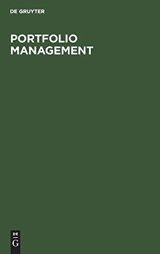 Portfolio Management [Hardcover]