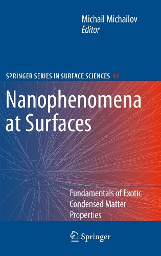 Nanophenomena at Surfaces Fundamentals of Exotic Condensed Matter Properties [Hardcover]