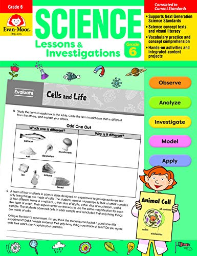 Science Lessons and Investigations, Grade 6 [Paperback]