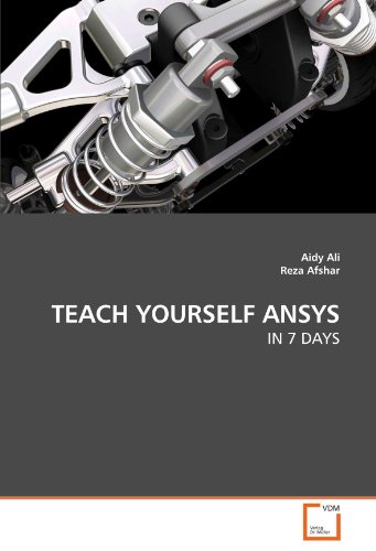 TEACH YOURSELF ANSYS  IN 7 DAYS [Paperback]