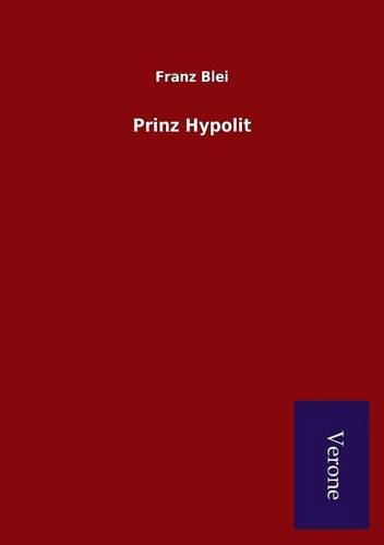 Prinz Hypolit (german Edition) [Paperback]