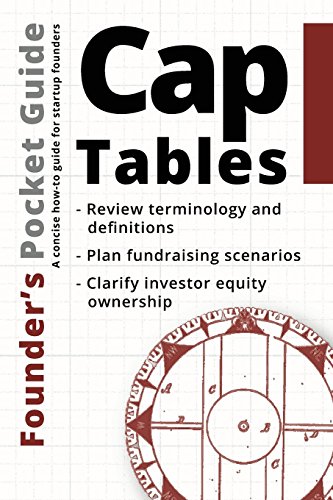 Founder's Pocket Guide  Cap Tables [Paperback]