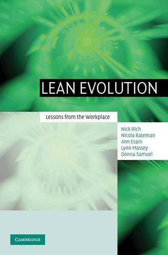 Lean Evolution Lessons from the Workplace [Hardcover]
