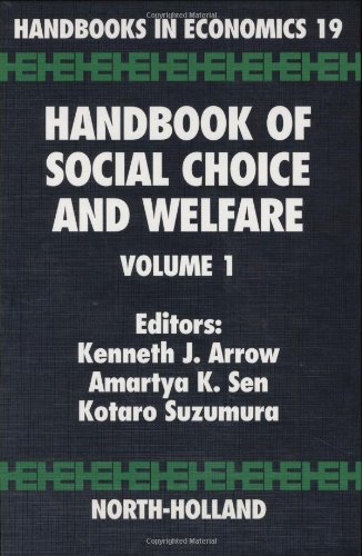 Handbook of Social Choice and Welfare [Hardcover]