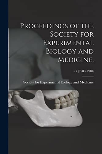 Proceedings Of The Society For Experimental B