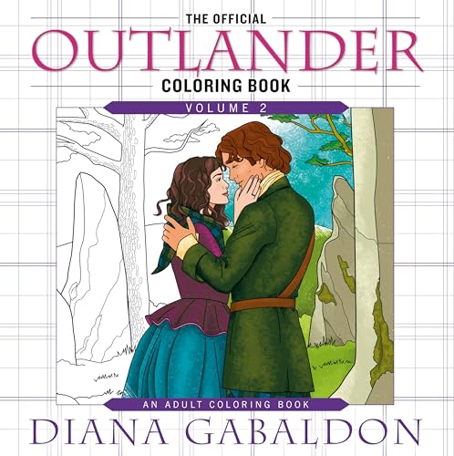 The Official Outlander Coloring Book Volume 2 An Adult Coloring Book [Paperback]