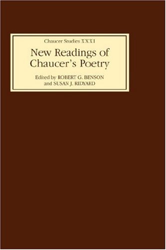 New Readings of Chaucer's Poetry [Hardcover]
