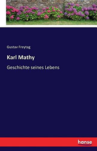 Karl Mathy (german Edition) [Paperback]