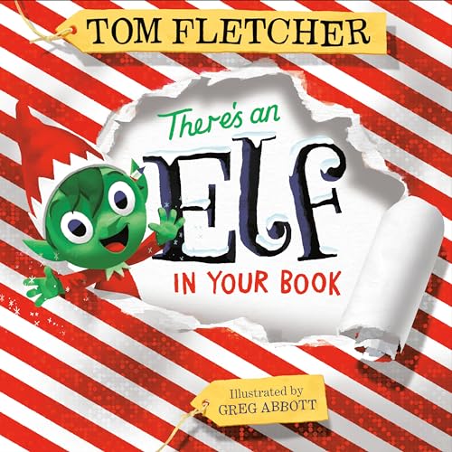 There's an Elf in Your Book An Interactive Christmas Book for Kids and Toddlers [Hardcover]