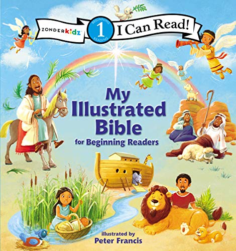 I Can Read My Illustrated Bible for Beginning Readers, Level 1 [Hardcover]
