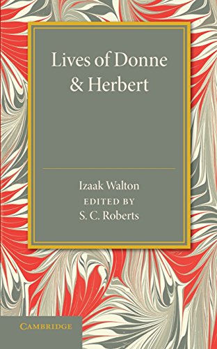Lives of Donne and Herbert [Paperback]
