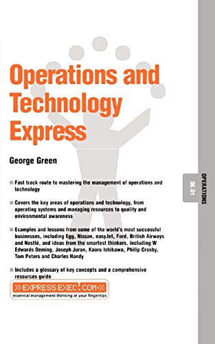 Operations and Technology Express Operations 06.01 [Paperback]