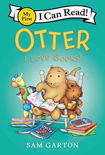 Otter I Love Books [Hardcover]