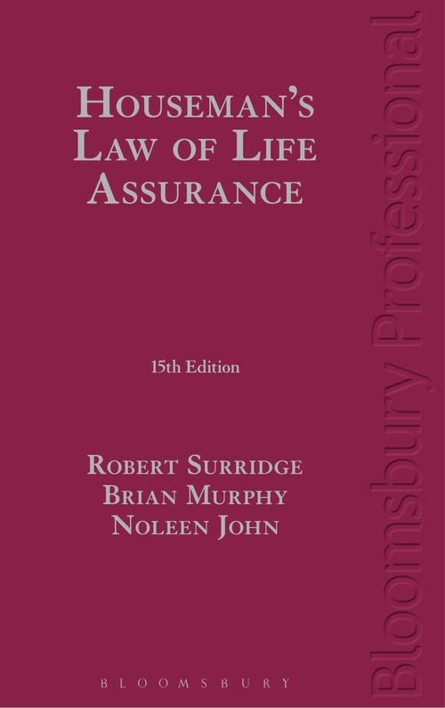 Houseman's Law of Life Assurance [Hardcover]
