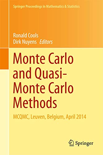 Monte Carlo and Quasi-Monte Carlo Methods MCQMC, Leuven, Belgium, April 2014 [Hardcover]