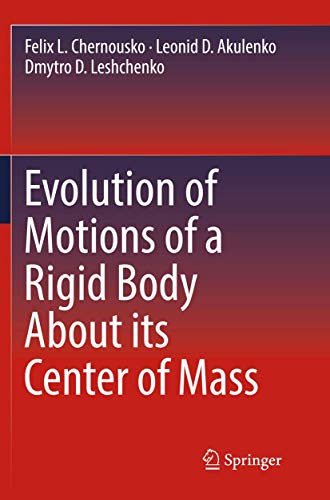 Evolution of Motions of a Rigid Body About its Center of Mass [Paperback]